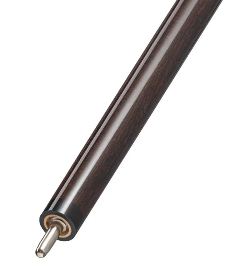 Lucasi LZC61 Pool Cue Black Palm Bocote White Recon Linen Wrap Cue