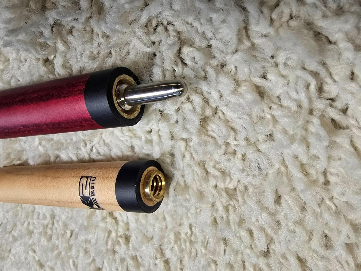 K2 KL119 Pool Cue Red Exotic Wood 12.5mm Low Deflection Shaft Billiards
