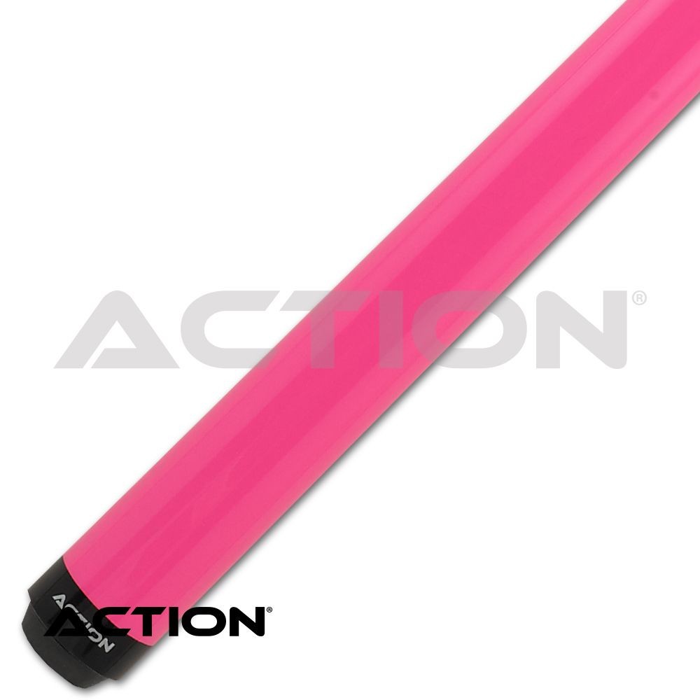 Action ACTBKH02 Pink Break Cue, 25oz, 13mm Hard Leather Tip, New