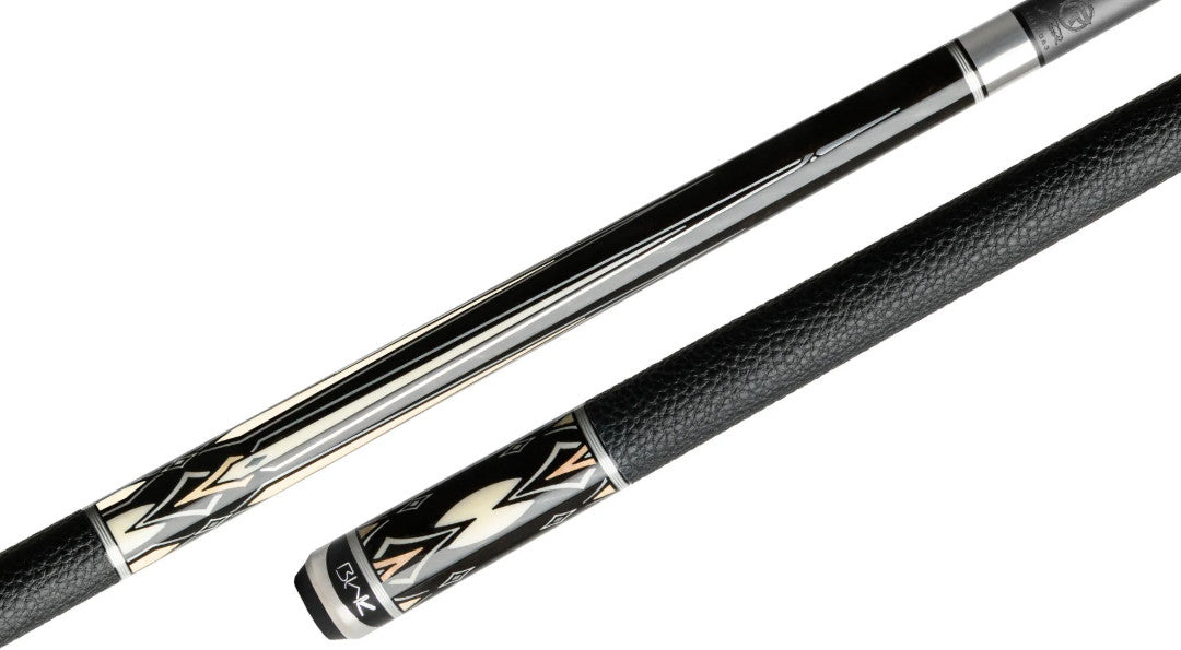 Predator Blak5 2 Pool Cue with Case and Joint Protectors, Choose Shaft