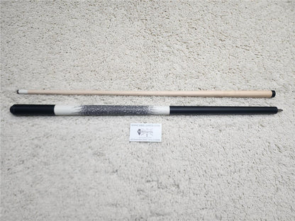 KODA KD40 Pool Cue, Matte Black, Faux Lizard Wrap, 12.5mm Maple Shaft