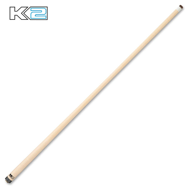 K2 Pool KL172 Cue Matte Black, Purple Curly Point Design W/ K2 LD 11.75MM Shaft!