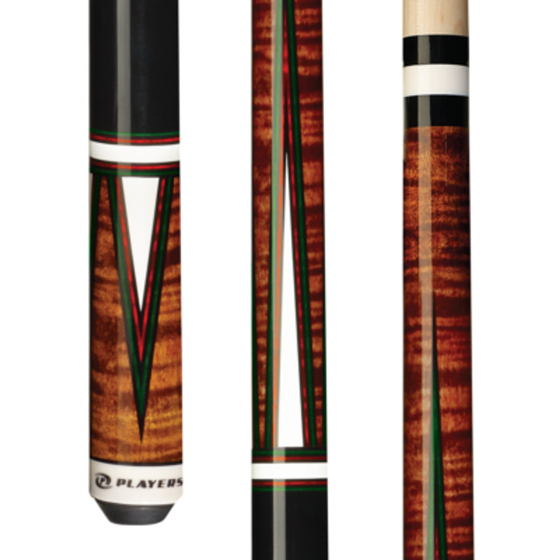 Players C-811 4 Point Antique Maple Wrapless Cue! Free Shipping!!