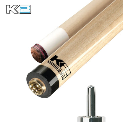 NEW K2 KL122 Low Deflection Purple Pool Cue – Performance Series - 12.5 mm Shaft