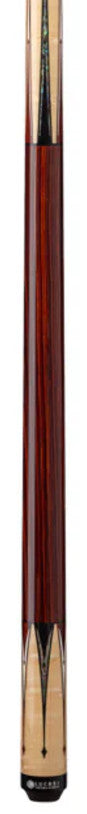 Lucasi LZC63 Custom Pool Cue Birdseye Maple Pearl Inlays Uni-Loc Shaft