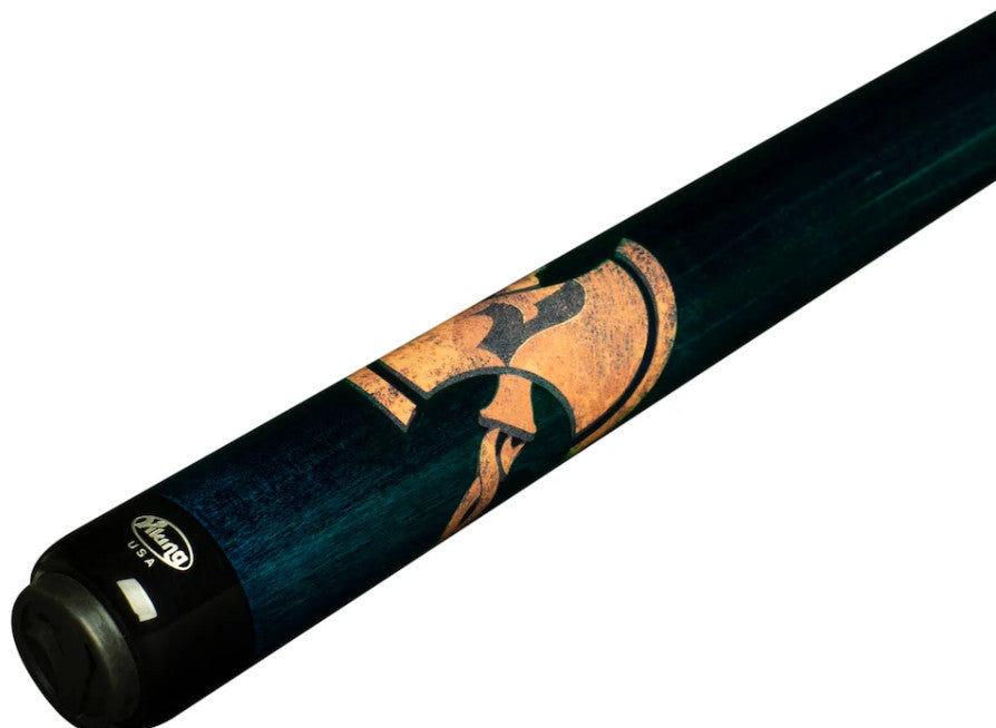 Viking Cues Axe Pool Cue Stick 12.25mm V Pro Shaft Teal Maple Made in USA