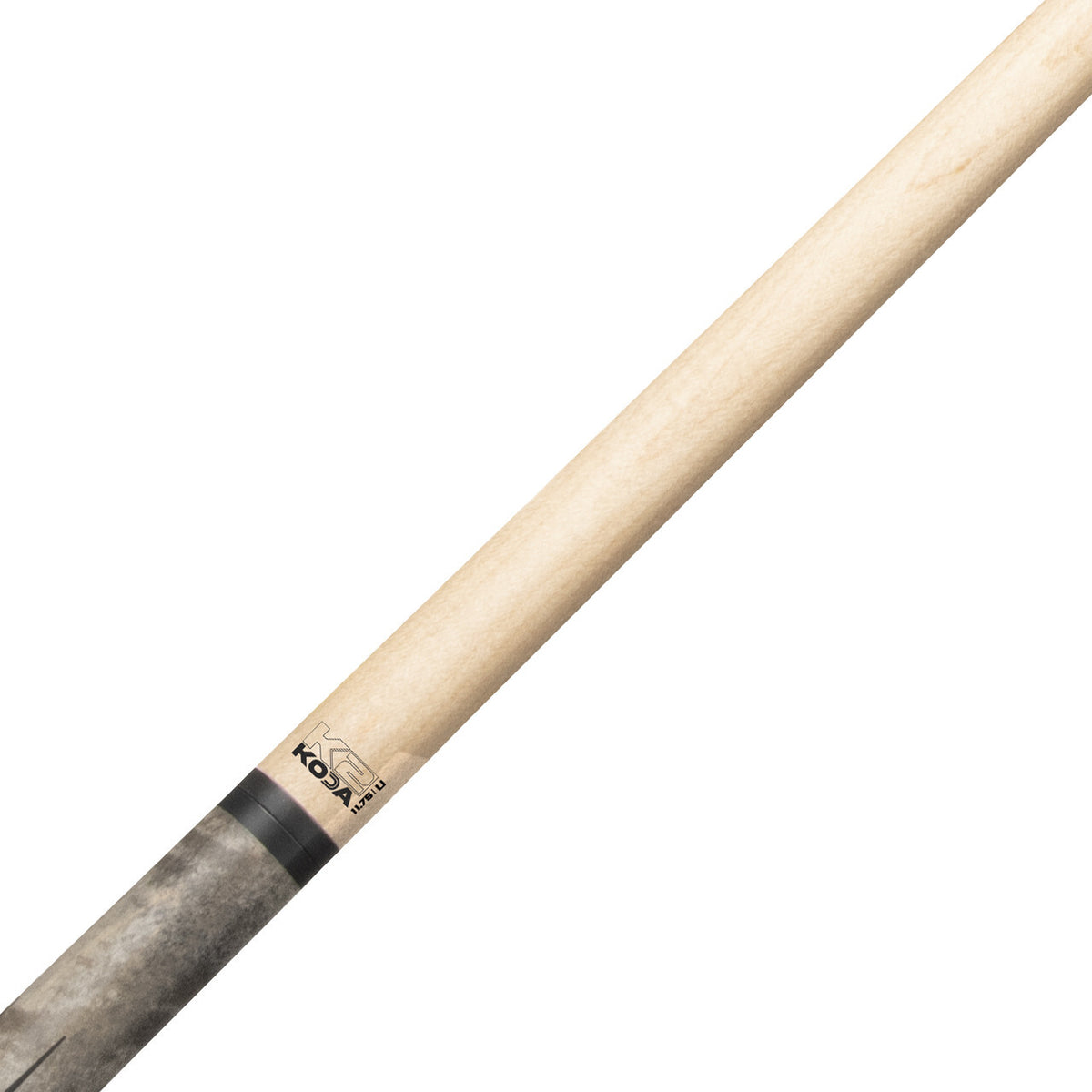 K2 Pool Cue KL182 Matte Gray Curley, Snake/Black 8pt  W/ K2 LD 11.75MM Shaft!