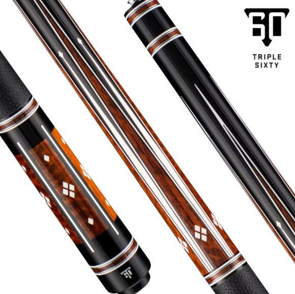 Triple 60 Carnivale CN4 Premium Billiards Cue - Custom Shaft Selection Available
