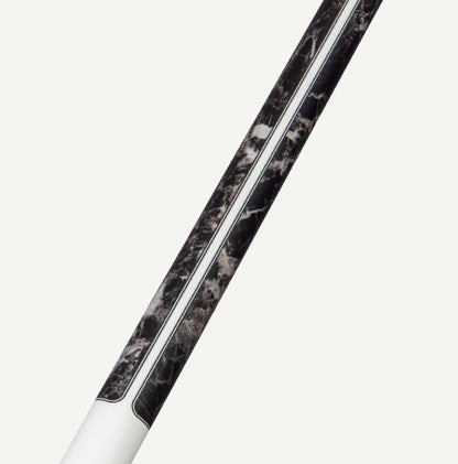 Players G4145 Brown Marble with Matte White Wrapless Cue! Free Shipping!