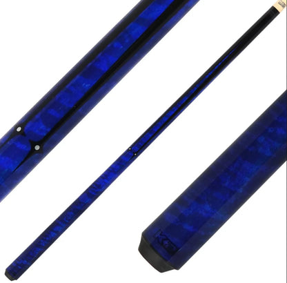 K2 Blue Sneaky Pete Uniloc Pool Cue with 11.75mm Shaft - KLSPBL