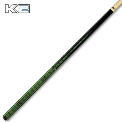 K2 Green Sneaky Pete Uniloc Pool Cue 11.75mm Shaft - Precision Play Cue