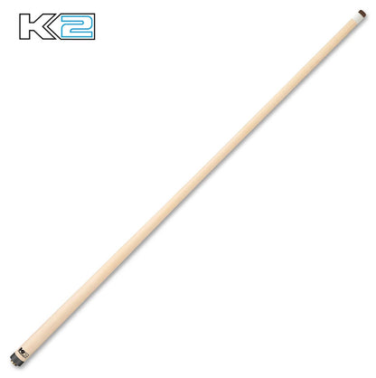 K2 Pool KL172 Cue Matte Black, Purple Curly Point Design W/ K2 LD 11.75MM Shaft!