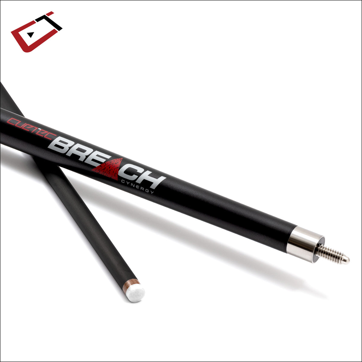 Cuetec Cynergy Breach Break Cue 12.75mm Carbon Fiber Shaft Power Cue