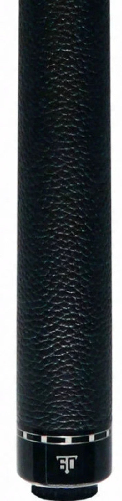 Triple Sixty Carnivale CN1 Pool Cue Ebony Turquoise Inlays Leather Wrap