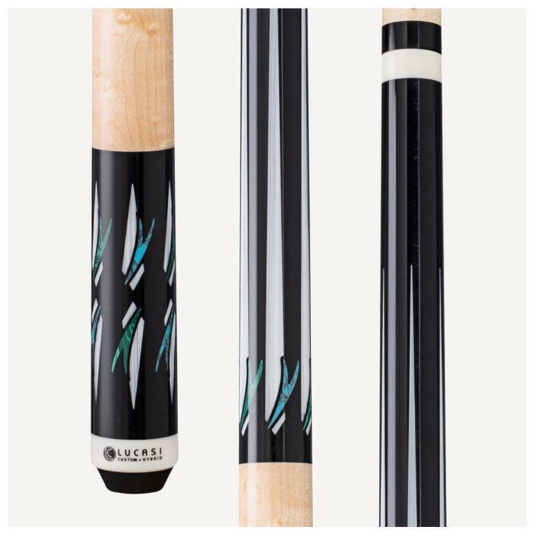 Lucasi LUX 68 Limited Edition Pool Cue Uni-Loc 11.75mm Shaft Black Cue