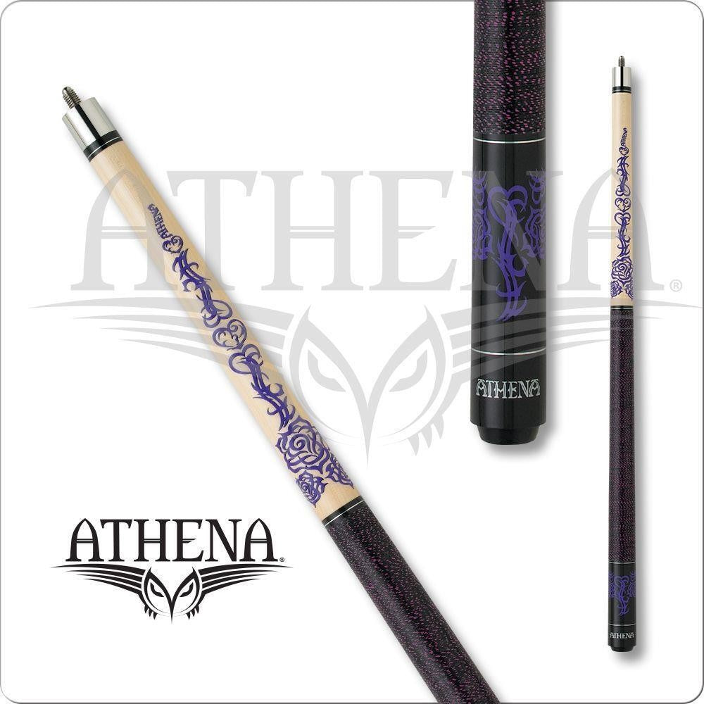 Athena ATH31 Pool Cue 19oz 57 Inch Maple Shaft with Extension