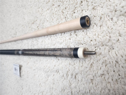 KODA Pool Cue KD52 Smoke Palm Wood Recon Matte Irish Linen Maple Shaft 12.75mm