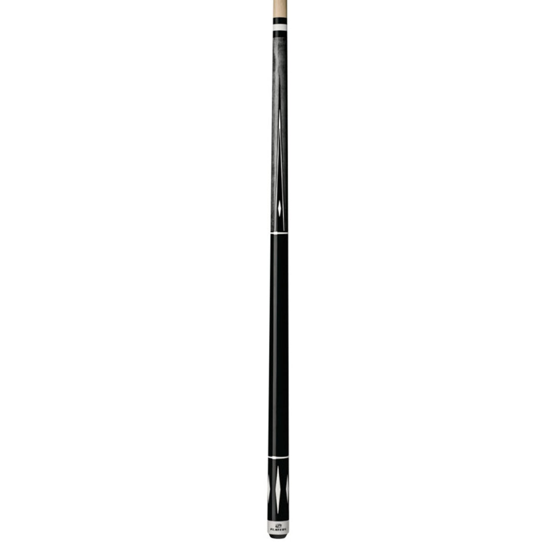 Players C-807 Pool Cue Grey White Diamond Wrapless 15-Inch Taper Cue