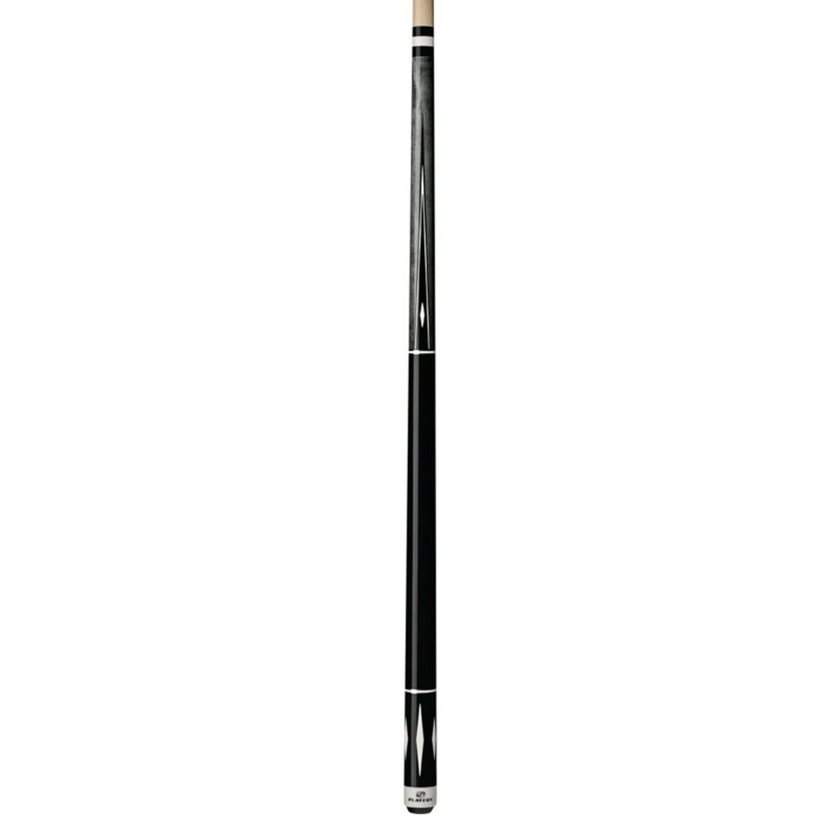 Players C-807 Pool Cue Grey White Diamond Wrapless 15-Inch Taper Cue