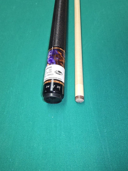 Viking Cues September SS-0926B Smart Shops Pool Cue!  Premium Curly Maple 34/35