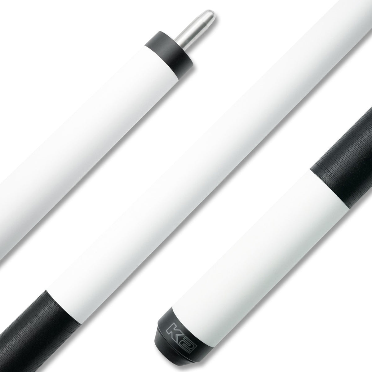 KODA Sports K2 Pool Cue - KL107 - White Play Cue W/ K2 LD 12.5MM Shaft!