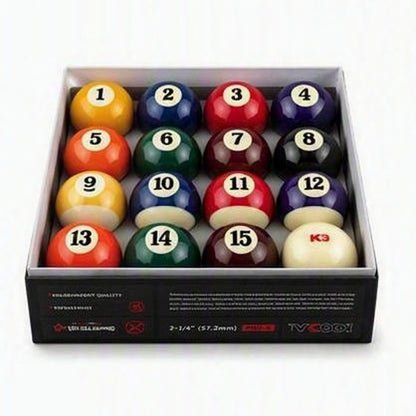 Koda KBPX Pro X Billiard Ball Set – Lifetime Guarantee For Home Use