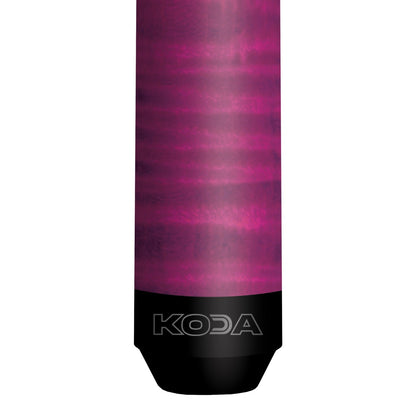 Koda Sports Heavy Hitter Jump Break Cue Pink Curly Maple 13.5mm Uni-Loc 19oz
