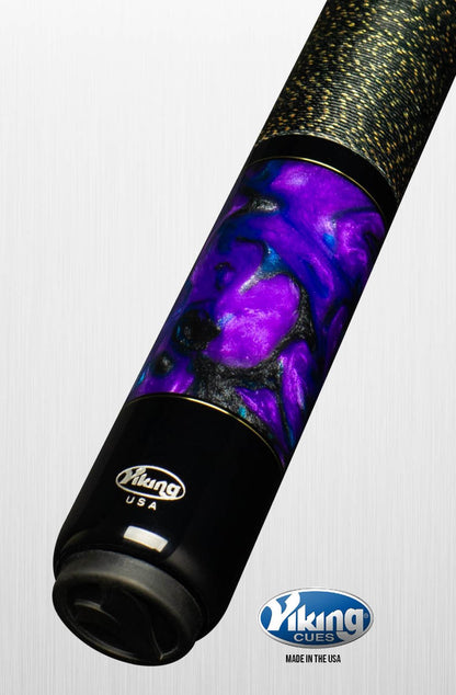 Viking Cues Bedlam BE0307 Linen Wrap with Vikore Performance Shaft Free Shipping