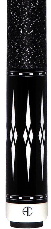 Ariel Carmeli by Viking Cues Diamond Series Silver Diamond Pool Cue Vikore Shaft