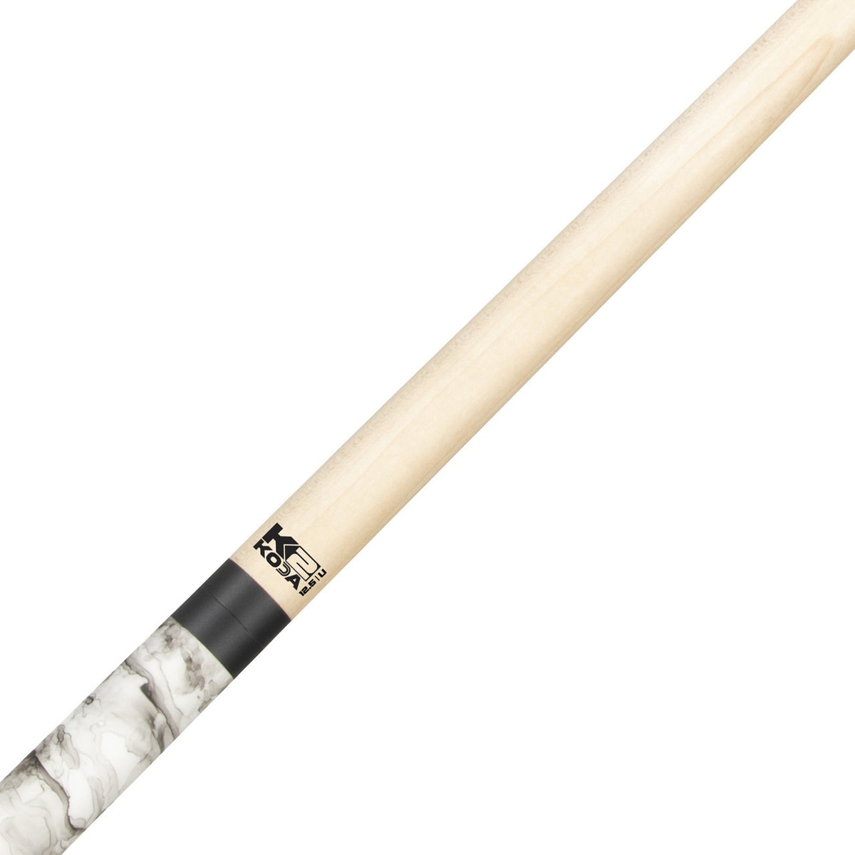 K2 Pool Cue KL101 Matte White, Black Smoke Play Cue W/ K2 LD 12.5MM Shaft!