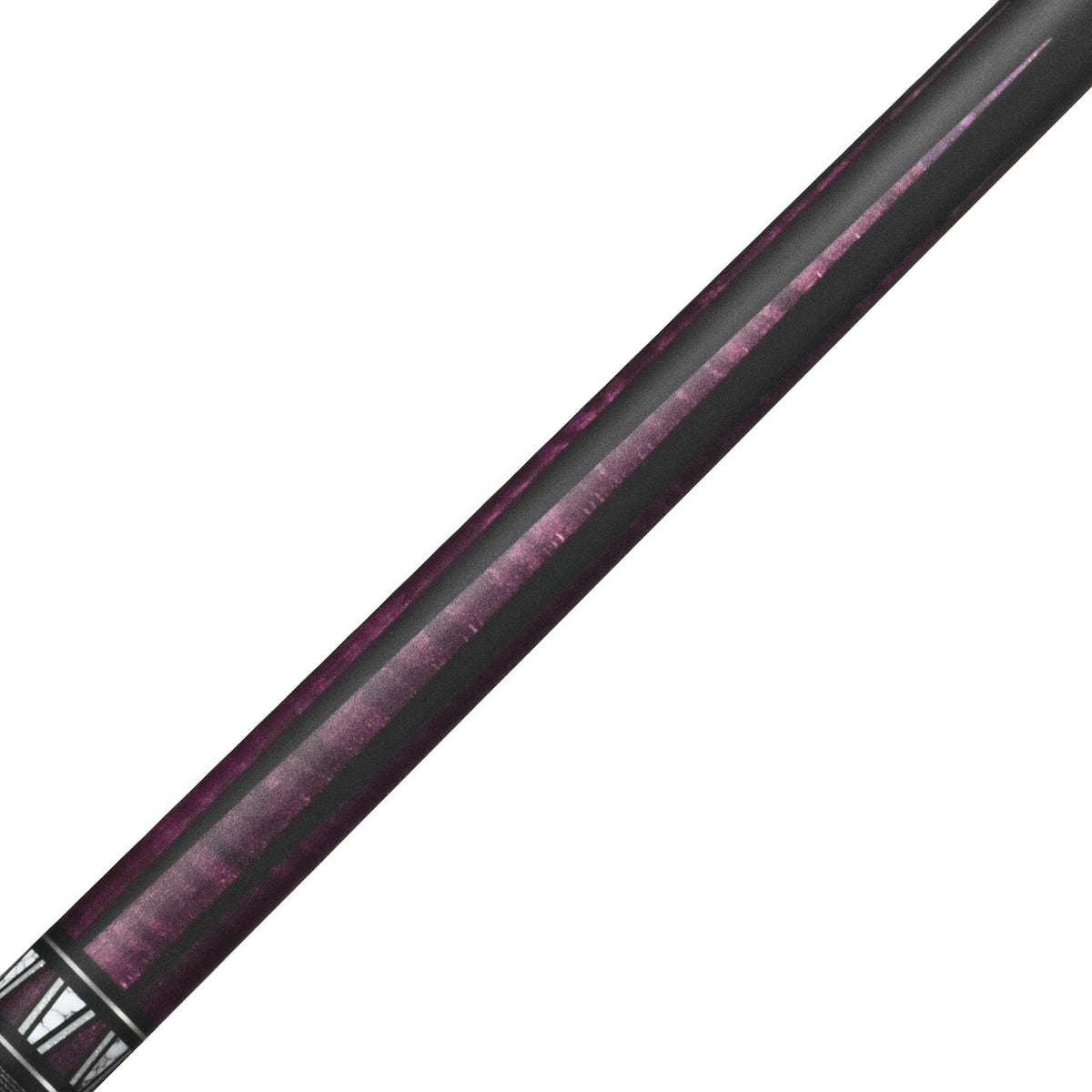 K2 Pool KL170 Cue Matte Black, Purple Curly Point Design W/ K2 LD 11.75MM Shaft!
