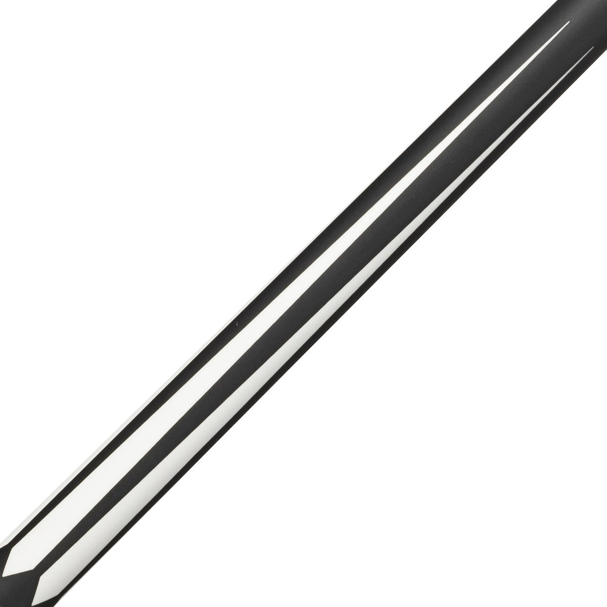 K2 Pool Cue KL191 Matte Black and White Floating Design W/ K2 LD 12.5MM Shaft!