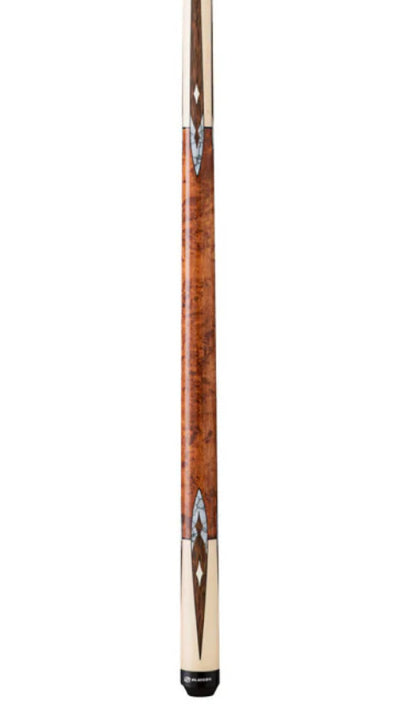 Players G4147 Birdseye &amp; Maple with White Recon Wrapless Cue Free Shipping!