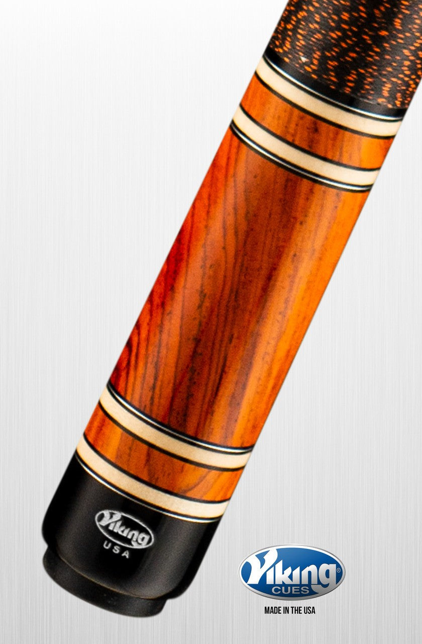 Viking Cues Impero IM0400 Pool Cue with ViKORE Shaft, Cocobolo, Linen Wrap