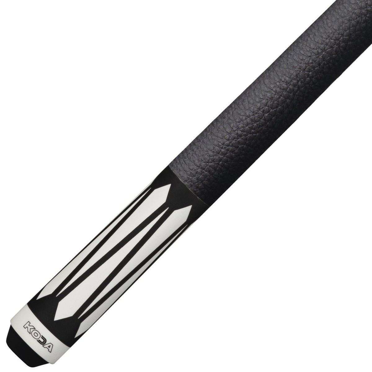 K2 Pool Cue KL191 Matte Black and White Floating Design W/ K2 LD 12.5MM Shaft!