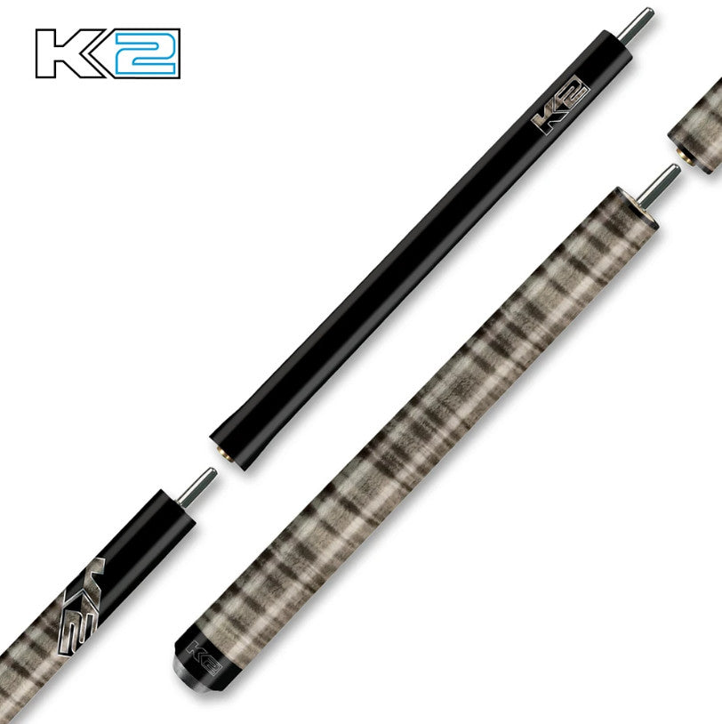 K2 KLJB2GY 6-N-1 Jump Break Gray Curly Design - Fast Shipping - Performance Cue