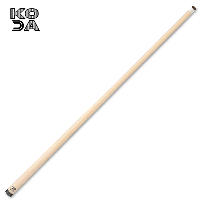 KODA Gray-Stained Maple with Cocobolo Points Graphic Pool Cue - KD49 19oz 13mm