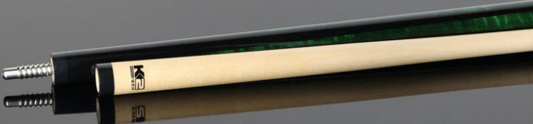 K2 Green Sneaky Pete Uniloc Pool Cue 11.75mm Shaft - Precision Play Cue