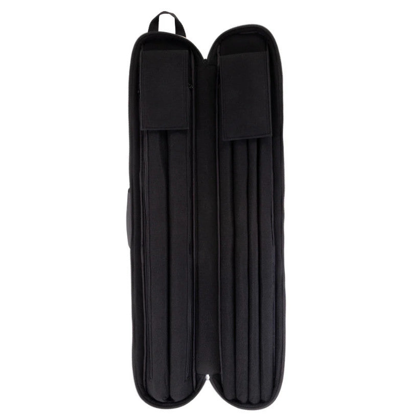 PureX 2x4 Pool Cue Case Padded Soft Bag with Backpack Straps Gray Free Shipping