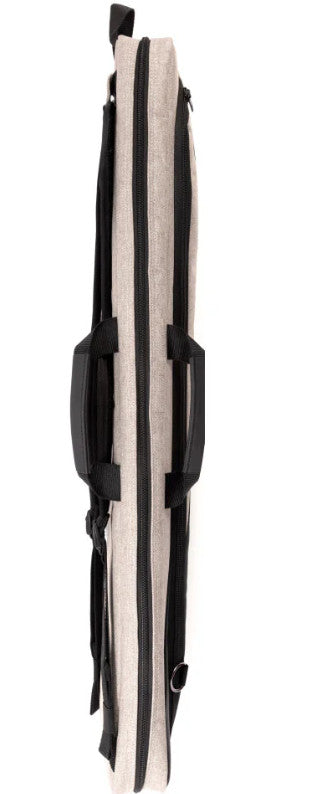 PureX 2x4 Pool Cue Case Padded Soft Bag with Backpack Straps Gray Free Shipping