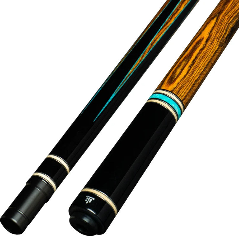 Triple 60 Carpo CP1 Ebony Pool Cue, Titanium Radial Joint, Custom Shaft