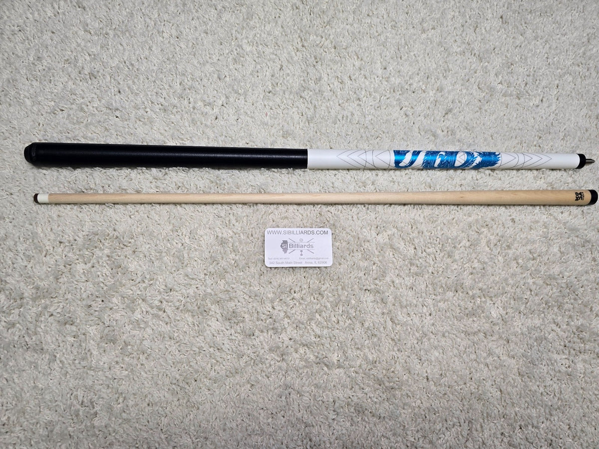 KODA Blue Dragon Graphic Pool Cue - KDV15WBL - FREE SHIPPING! 19 oz  12.75mm