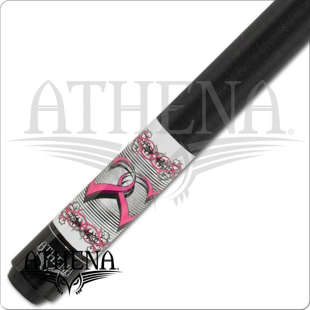 Athena ATH42 Women's Pool Cue 19oz 57 Inch Maple Shaft Pink Hearts