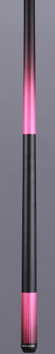 Players Passion Pink Matte Wrapless Cue C703, Durable Leather Tip, Lifetime Guar