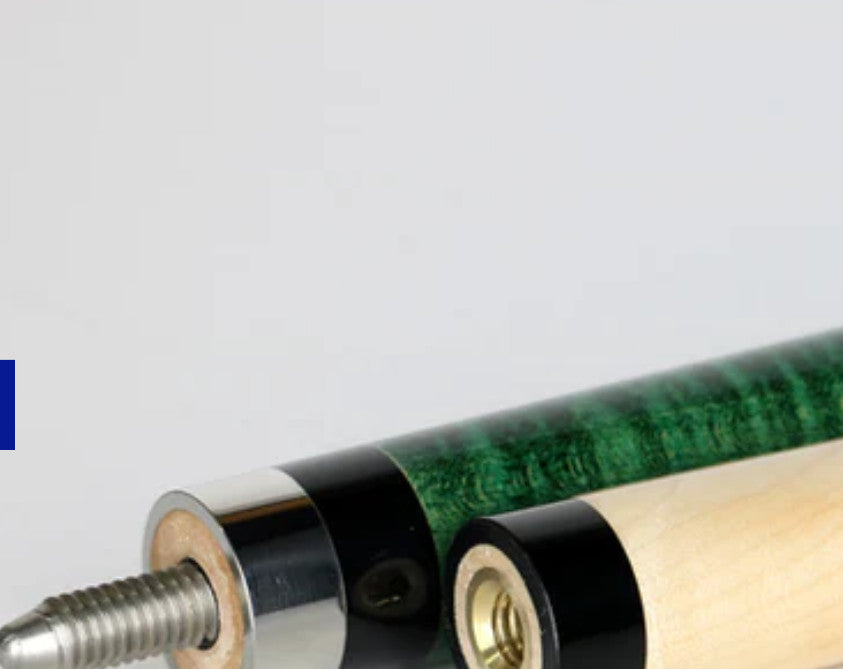 KODA Sports KD34 Pool Cue 19oz 12.5mm Maple Shaft Linen Wrap Adjustable Weight