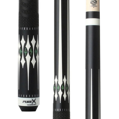 PureX HXT68 Pool Cue 11.75mm Low Deflection Shaft Kamui Tip MZ Grip
