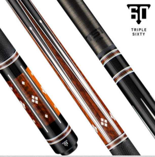 Triple 60 Carnivale CN4 Premium Billiards Cue - Custom Shaft Selection Available