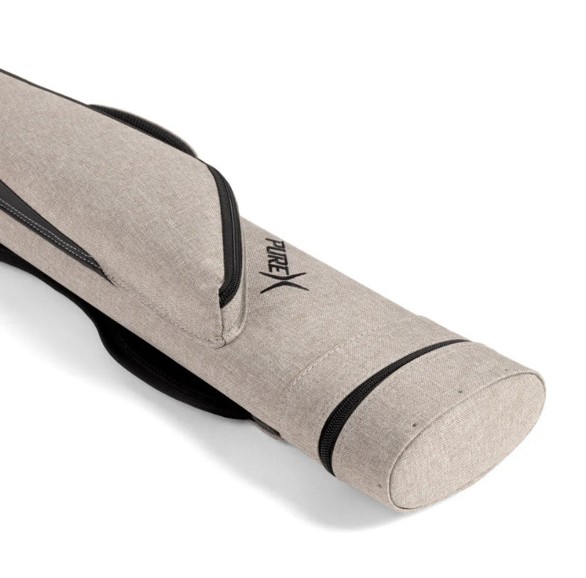 Pure X PXC624GY 2x4 Pool Cue Case Polyester Backpack Straps Gray
