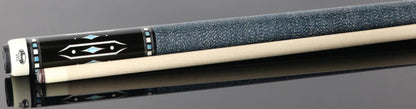 Ariel Carmeli by Viking Cues Diamond Series Blue Diamond Pool Cue Vikore Shaft