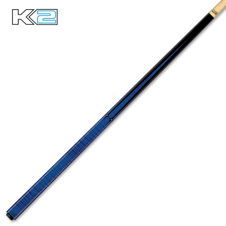 K2 Blue Sneaky Pete Uniloc Pool Cue with 11.75mm Shaft - KLSPBL